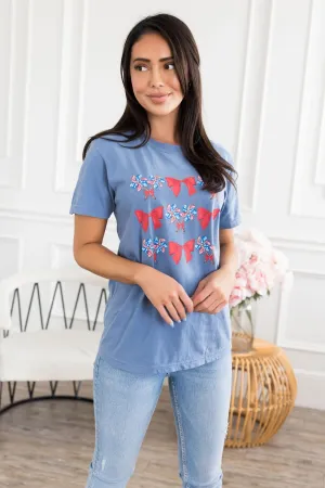 Pinwheels & Bows Graphic Tee
