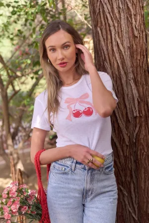 Project Social T - Double Cherries Baby Tee