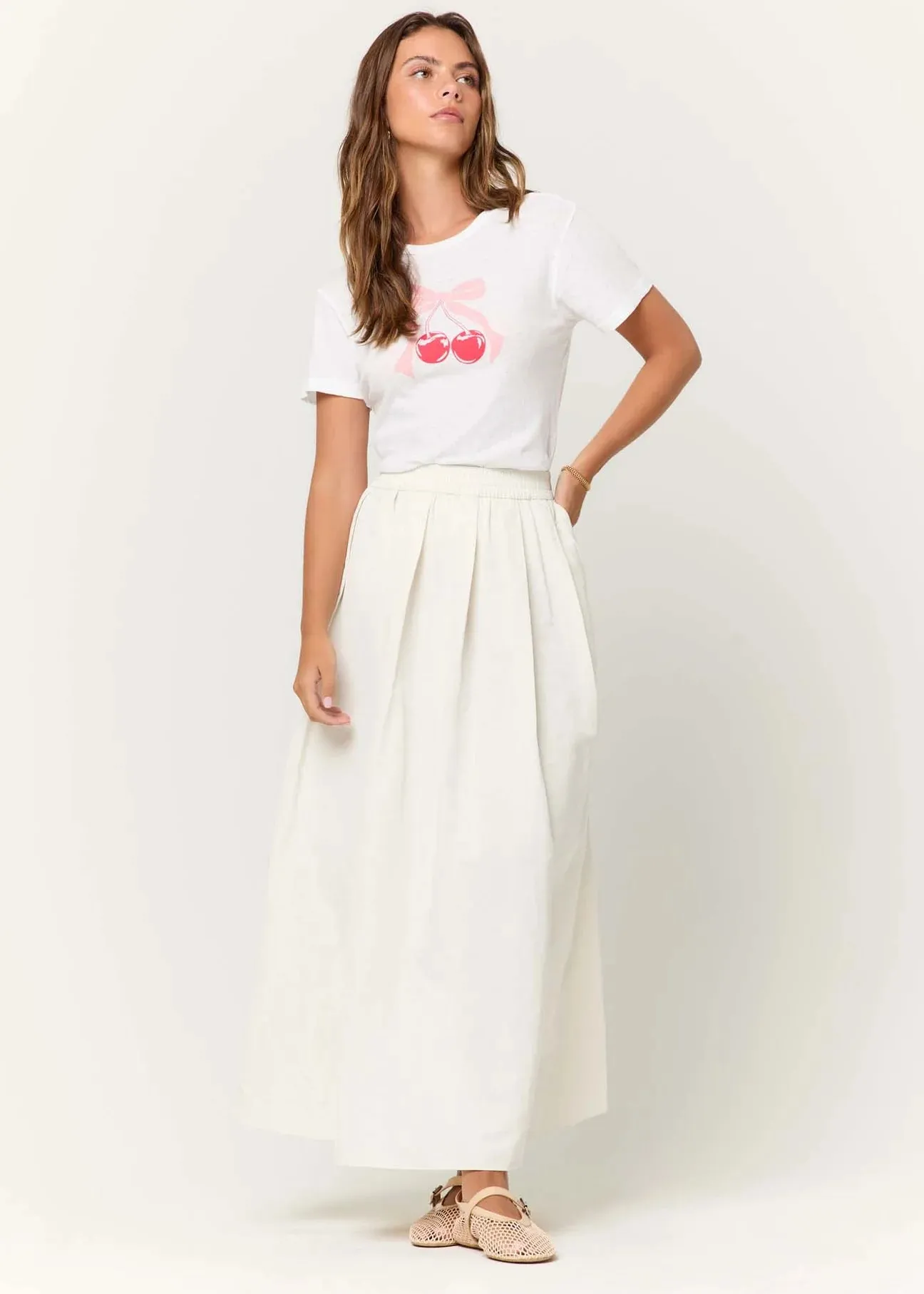 Project Social T - Double Cherries Baby Tee