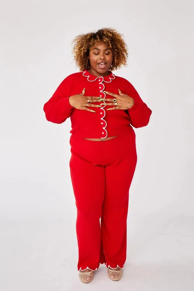Rachel Antonoff - Red Cupcake Cardigan