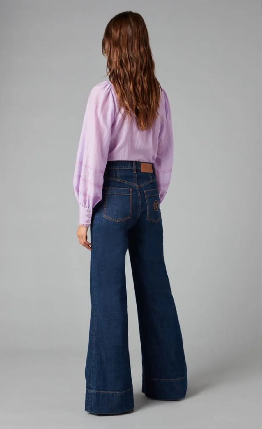 Raquel Wide Leg Jean - Vintage Wash