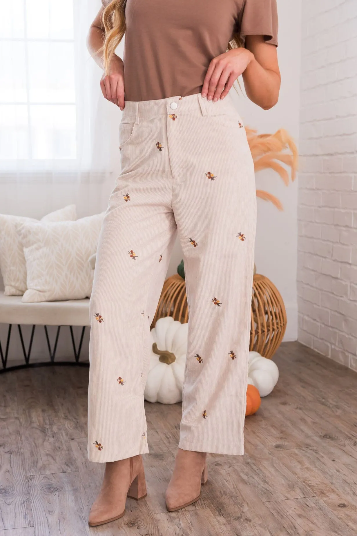 Ready For Fall Modest Corduroy Pants