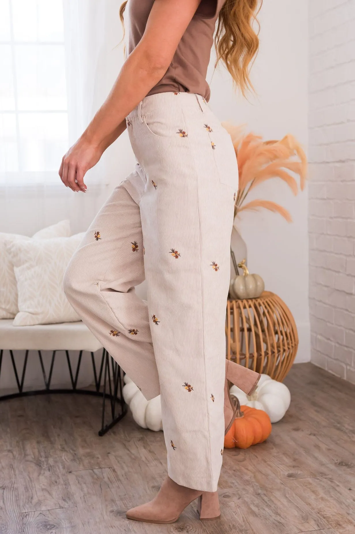 Ready For Fall Modest Corduroy Pants