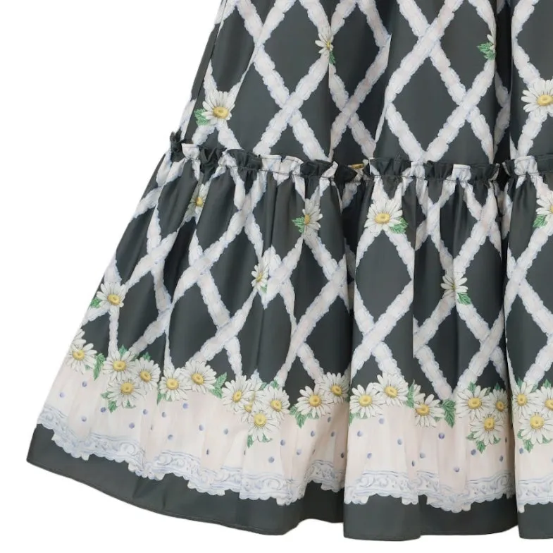 [RESERVATION] Cross Lace Marguerite Skirt