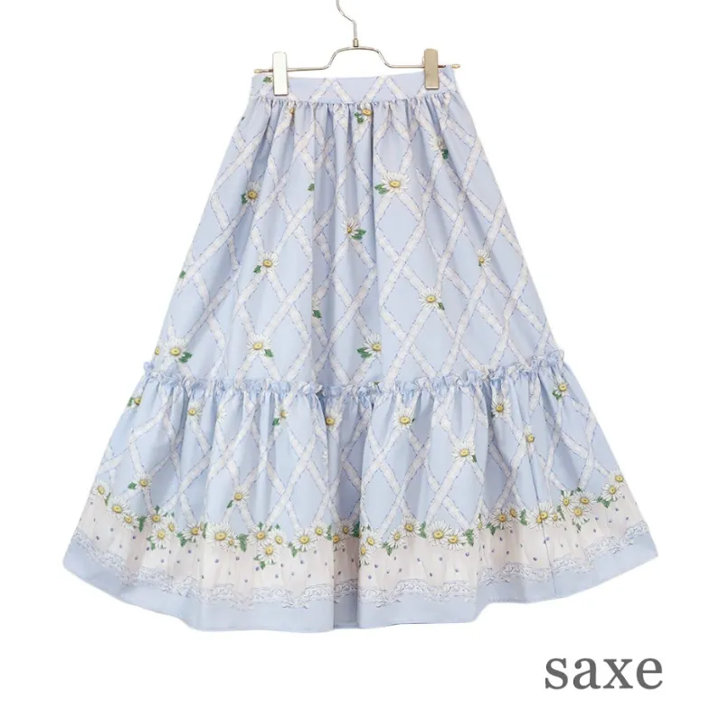[RESERVATION] Cross Lace Marguerite Skirt