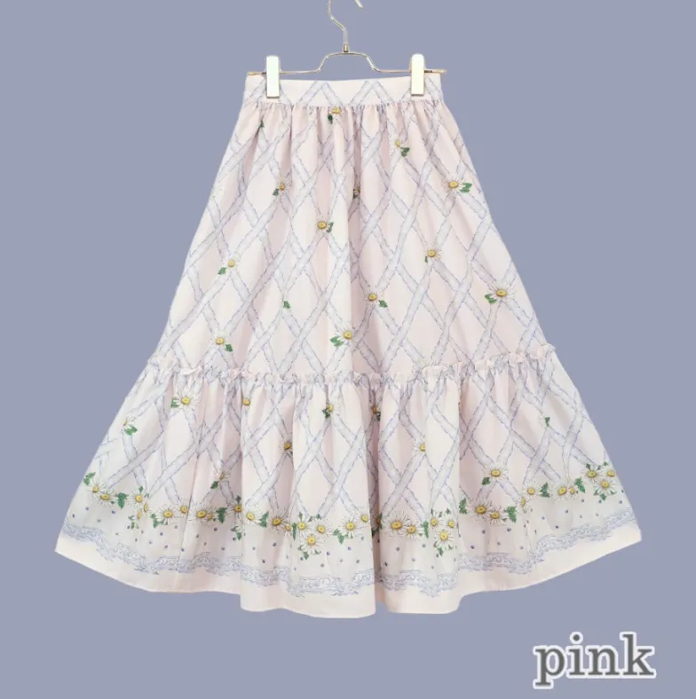 [RESERVATION] Cross Lace Marguerite Skirt