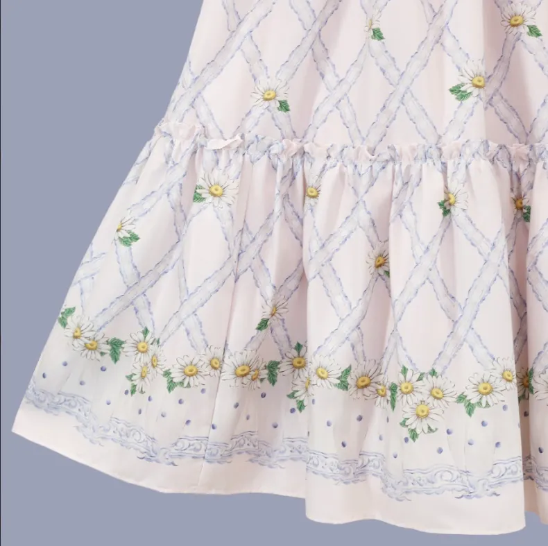 [RESERVATION] Cross Lace Marguerite Skirt