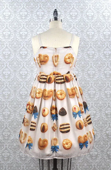 Ribbon Cookies Jumperskirt in Cream