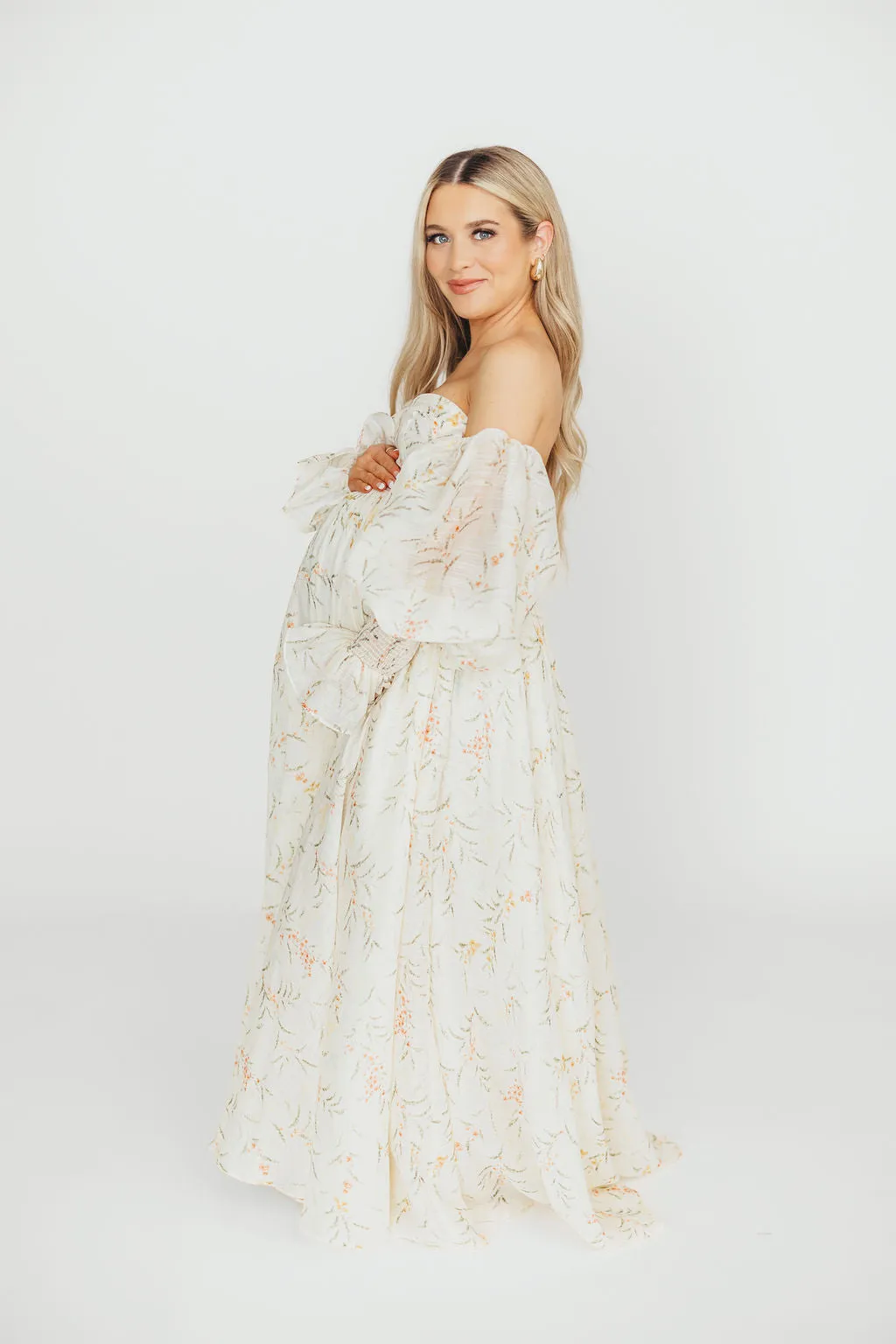 Ryder Grace Maxi Dress in Cream PRE-ORDER