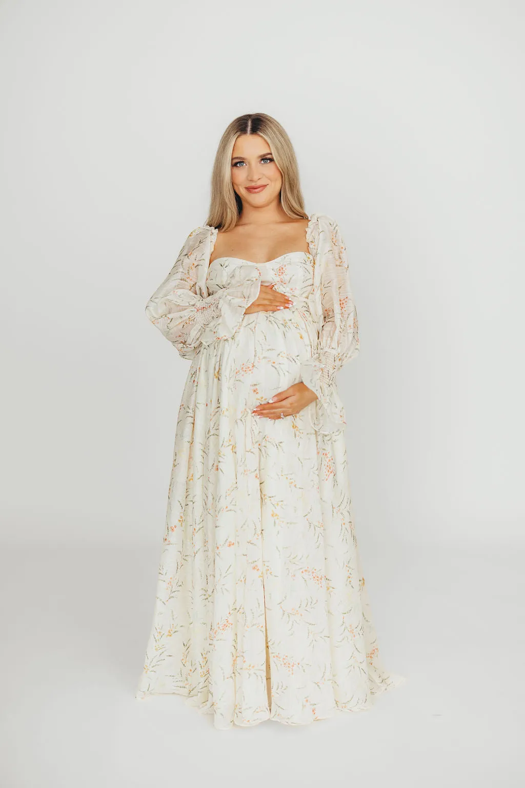 Ryder Grace Maxi Dress in Cream PRE-ORDER