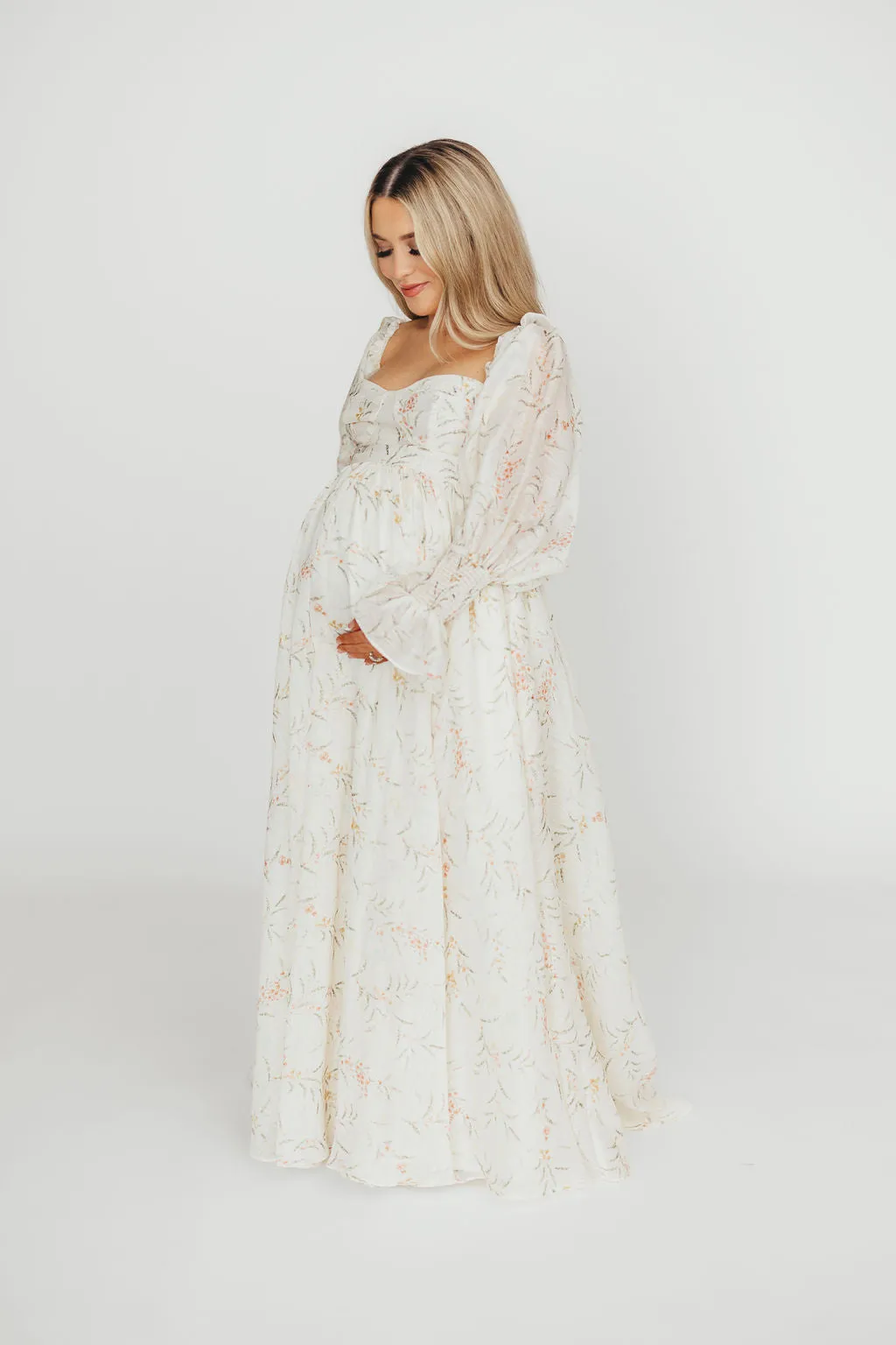 Ryder Grace Maxi Dress in Cream PRE-ORDER