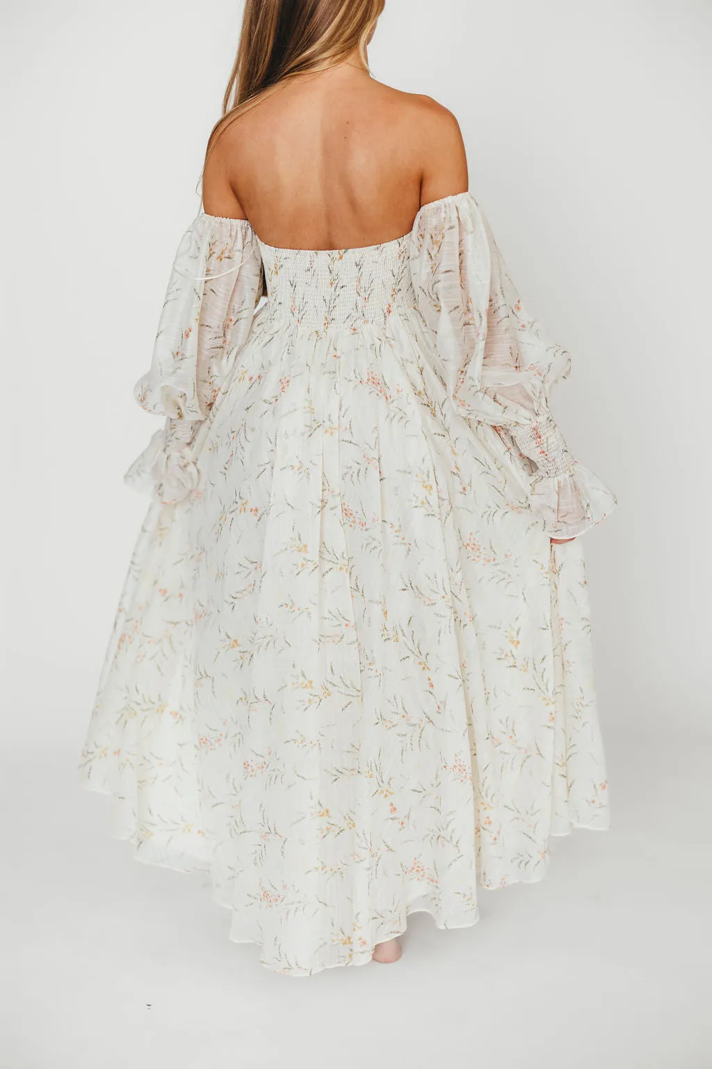 Ryder Grace Maxi Dress in Cream PRE-ORDER