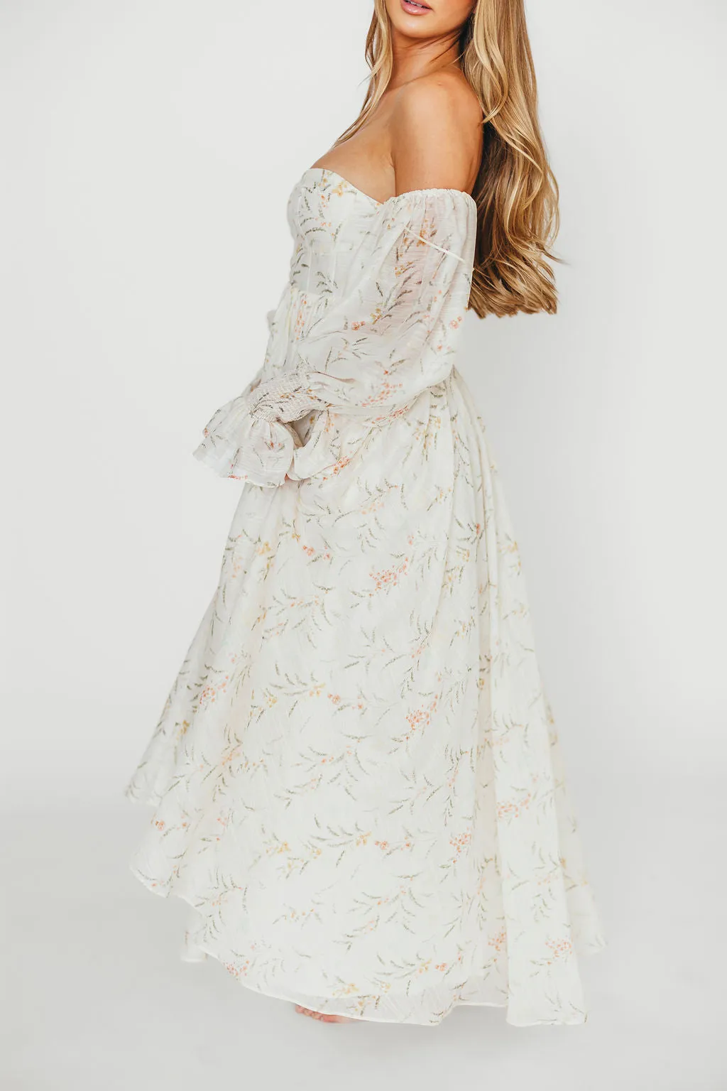 Ryder Grace Maxi Dress in Cream PRE-ORDER