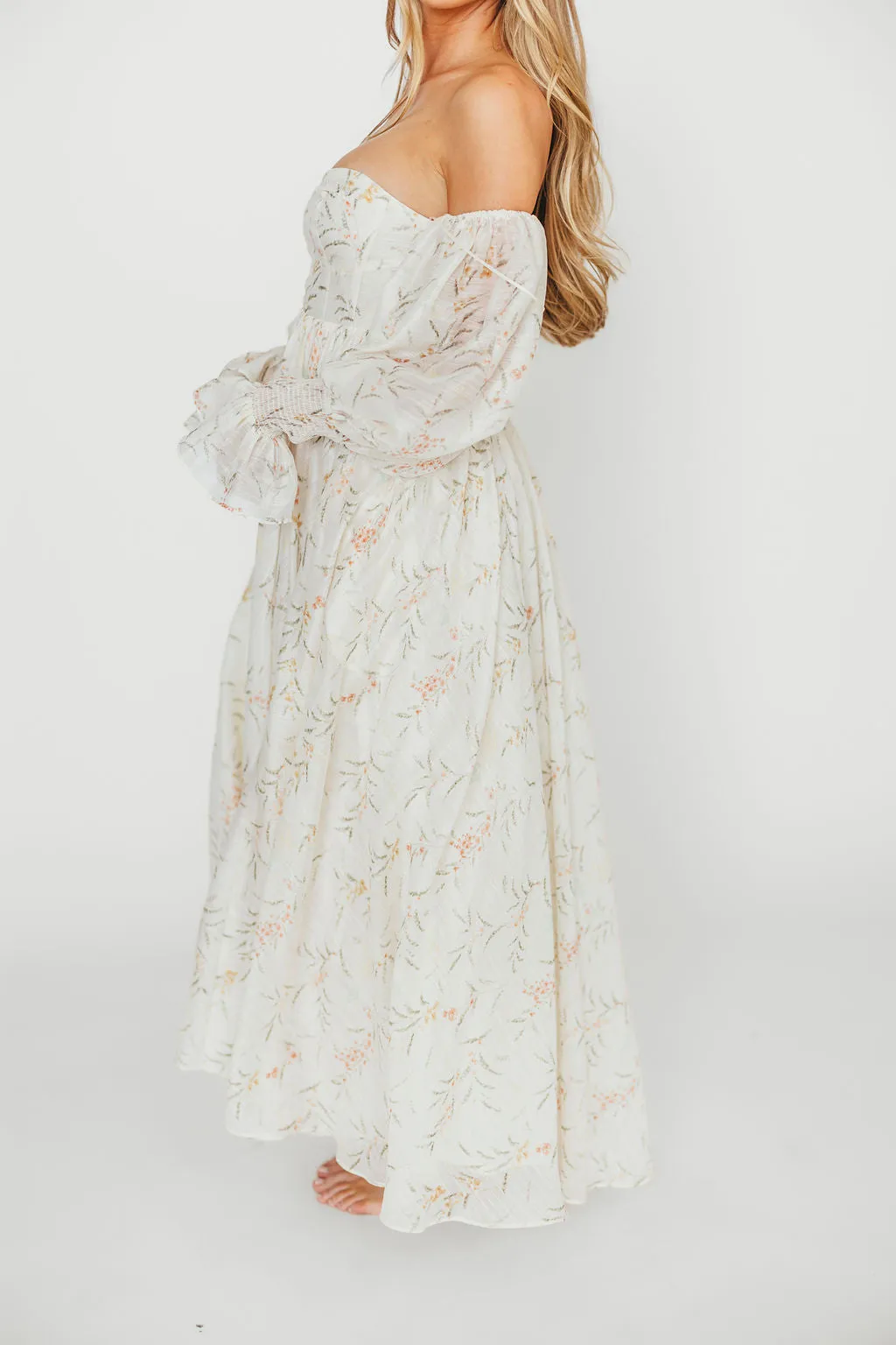 Ryder Grace Maxi Dress in Cream PRE-ORDER