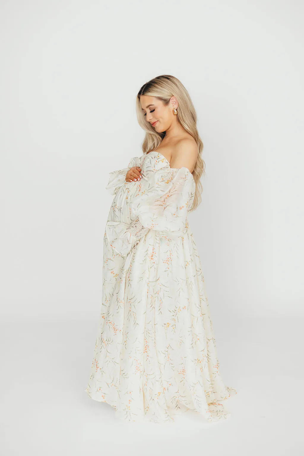 Ryder Grace Maxi Dress in Cream PRE-ORDER