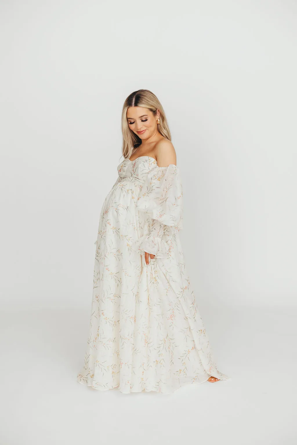 Ryder Grace Maxi Dress in Cream PRE-ORDER