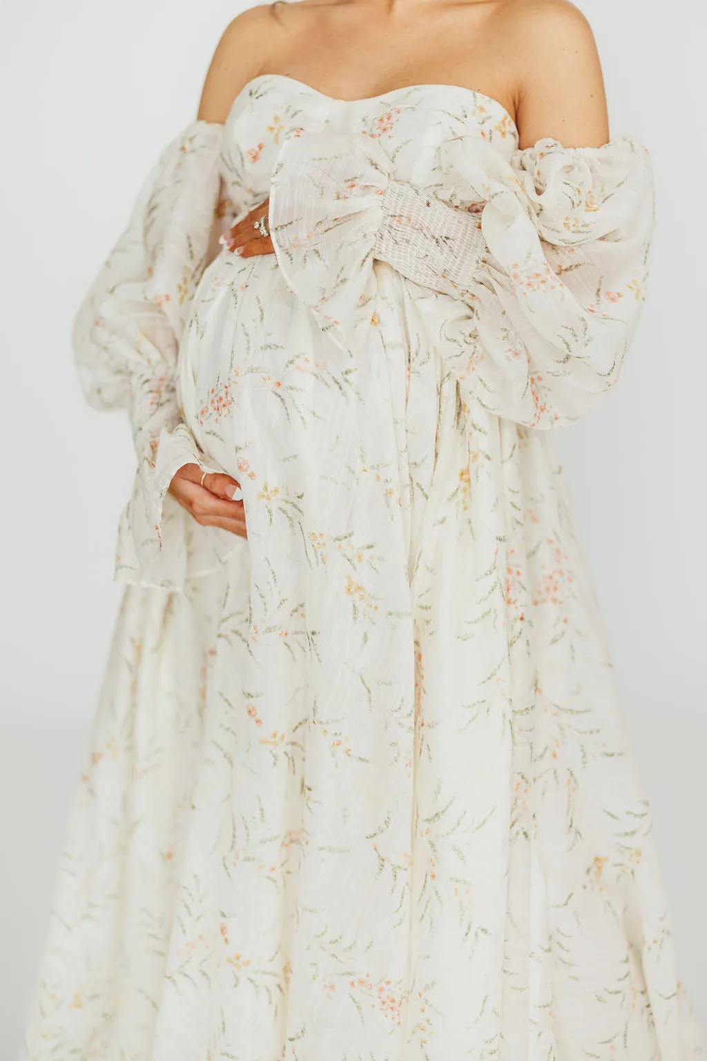 Ryder Grace Maxi Dress in Cream PRE-ORDER