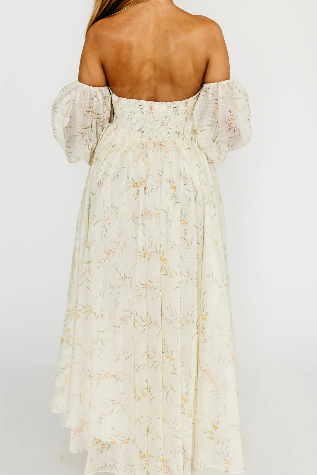 Ryder Grace Maxi Dress in Cream PRE-ORDER
