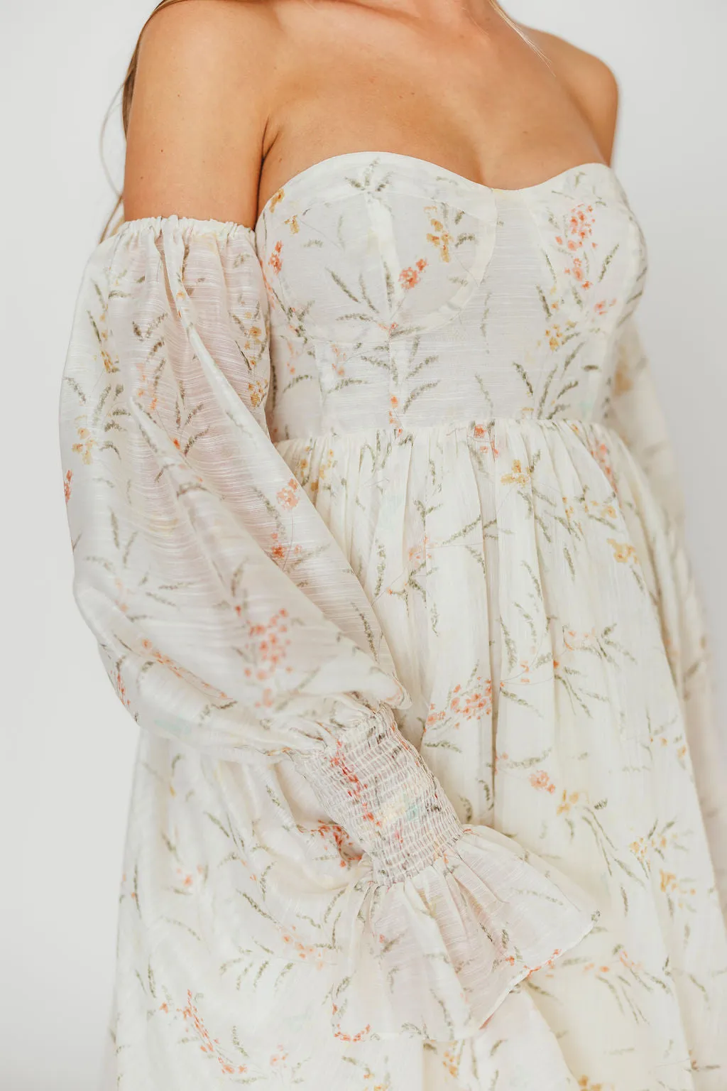Ryder Grace Maxi Dress in Cream PRE-ORDER