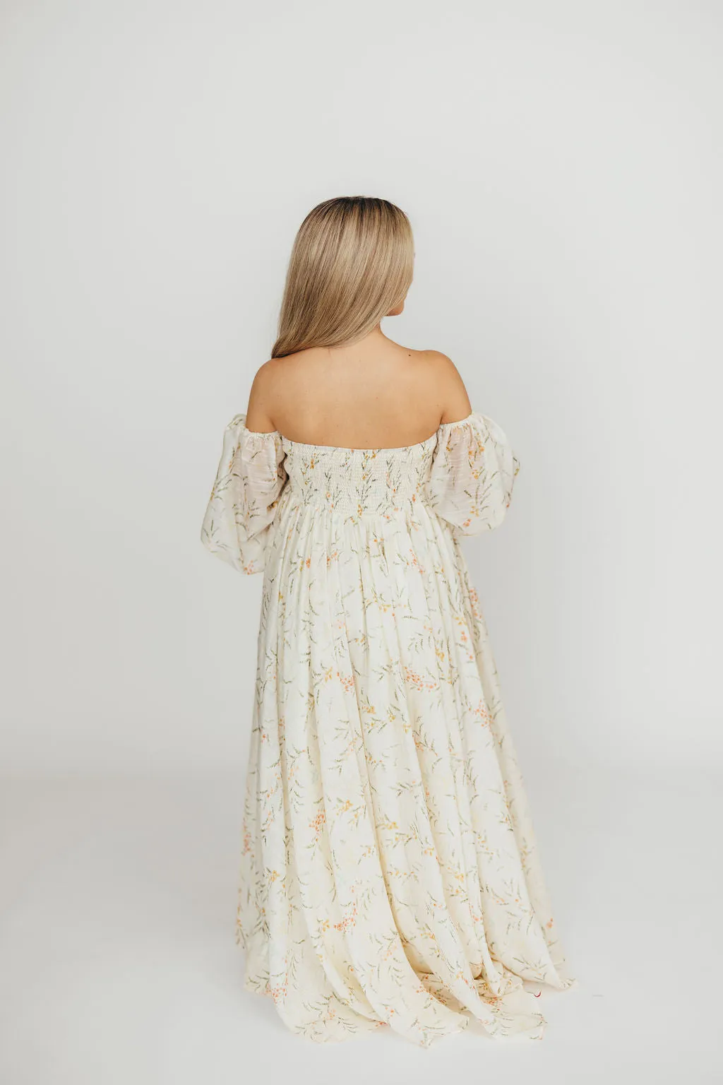 Ryder Grace Maxi Dress in Cream PRE-ORDER