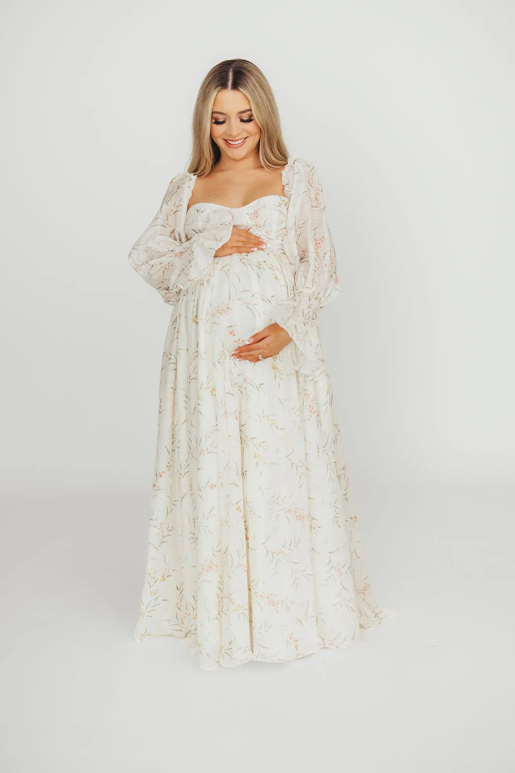 Ryder Grace Maxi Dress in Cream PRE-ORDER