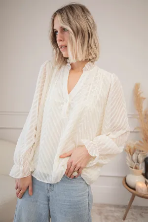 Samira Beige - Blouse