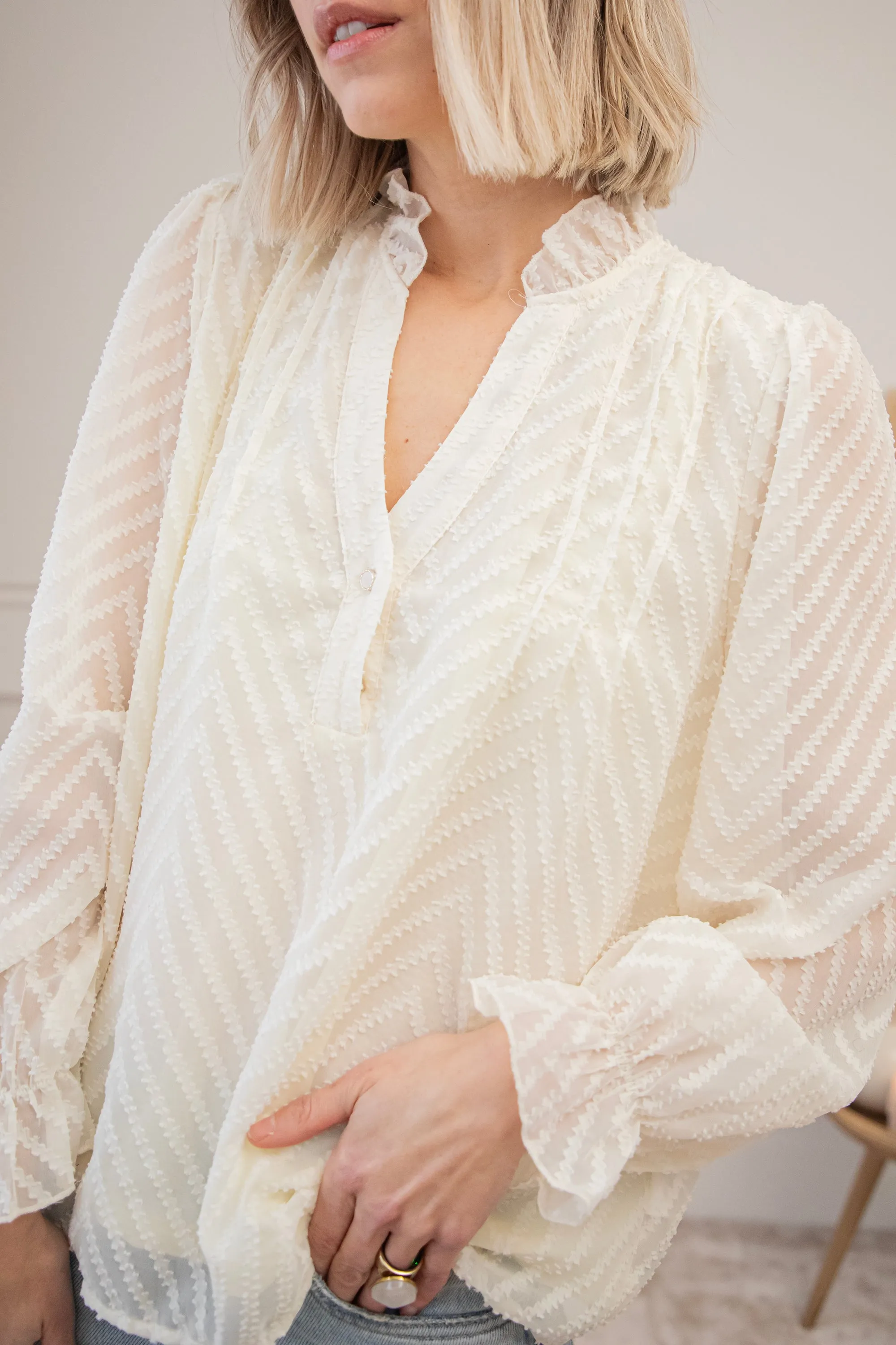 Samira Beige - Blouse