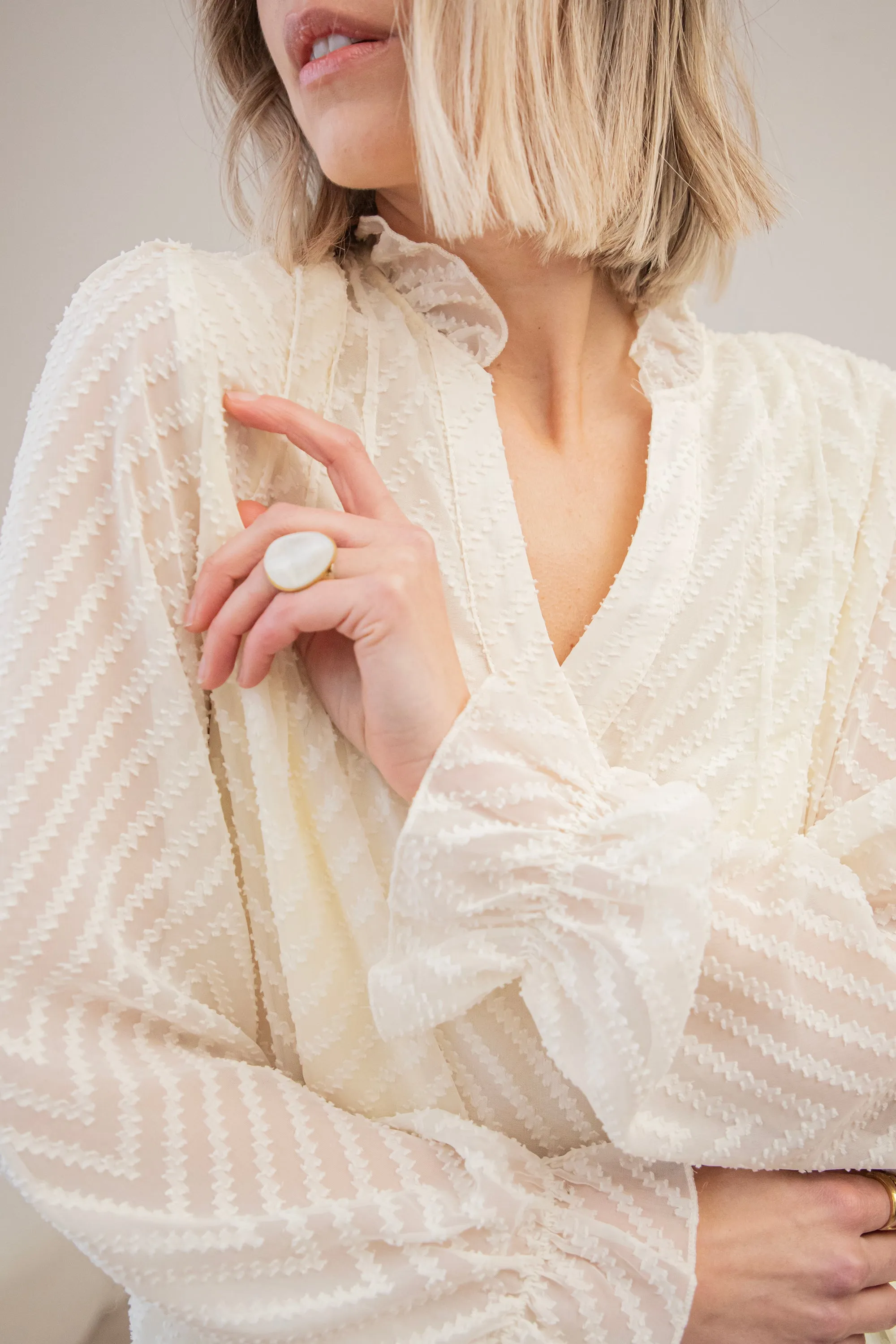 Samira Beige - Blouse