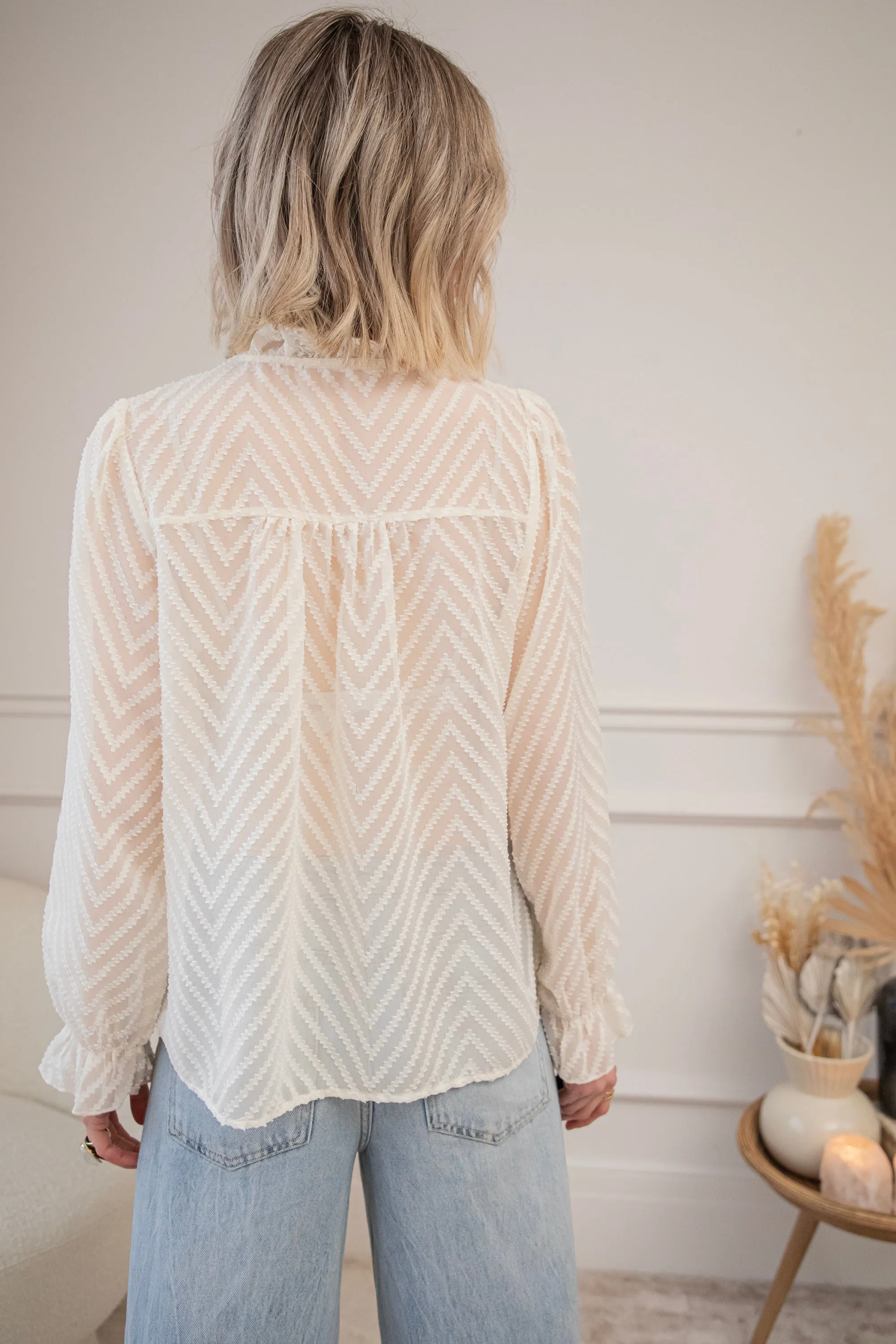 Samira Beige - Blouse