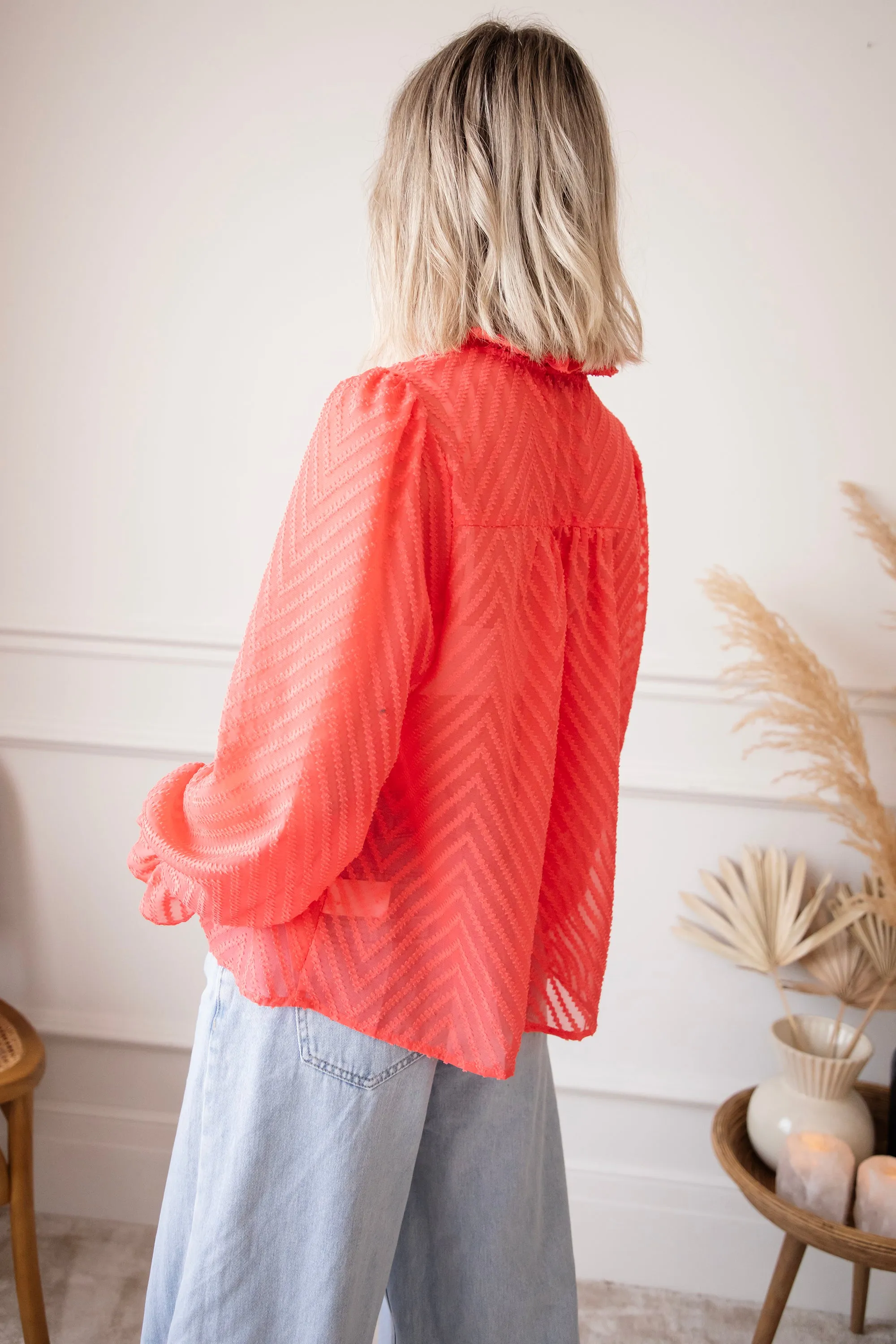 Samira Hot Pink - Blouse