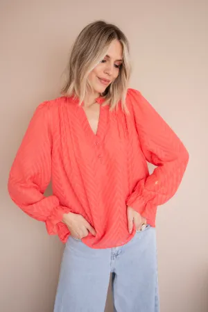 Samira Hot Pink - Blouse