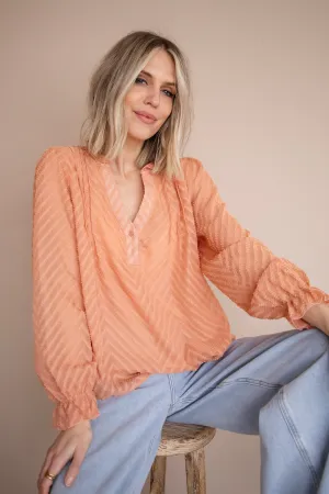 Samira Peach - Blouse