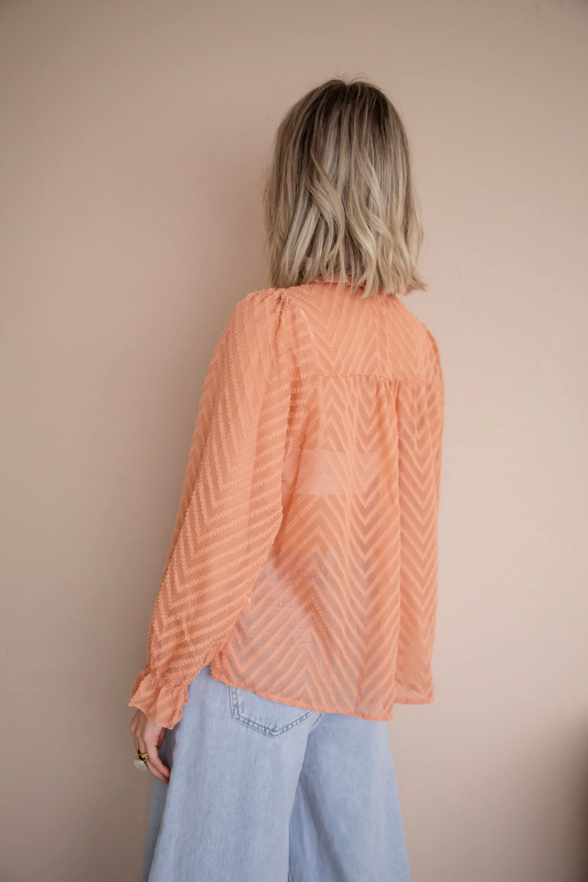 Samira Peach - Blouse