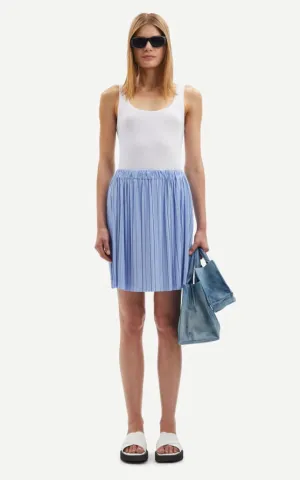 Samsoe- Uma Skirt in Blue Heron