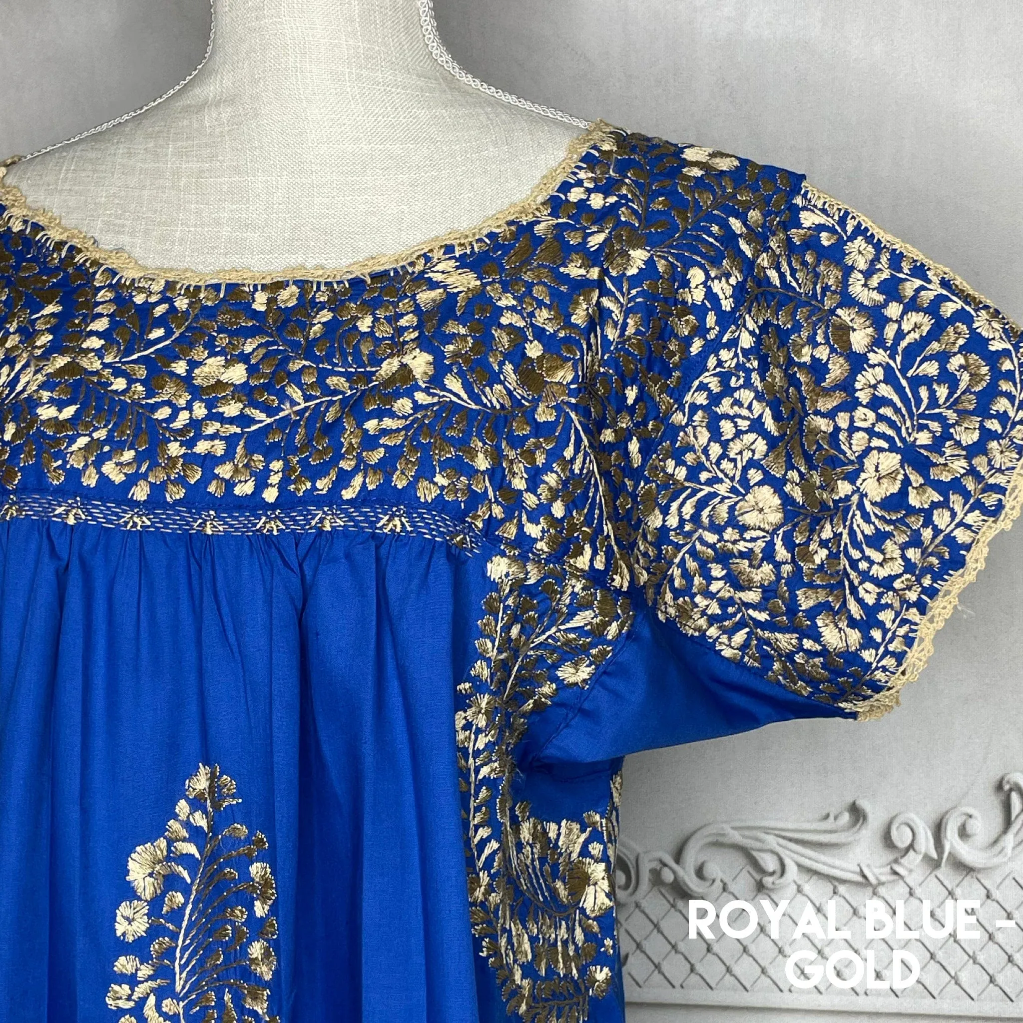 San Antonino Gala Dress - Long Gold