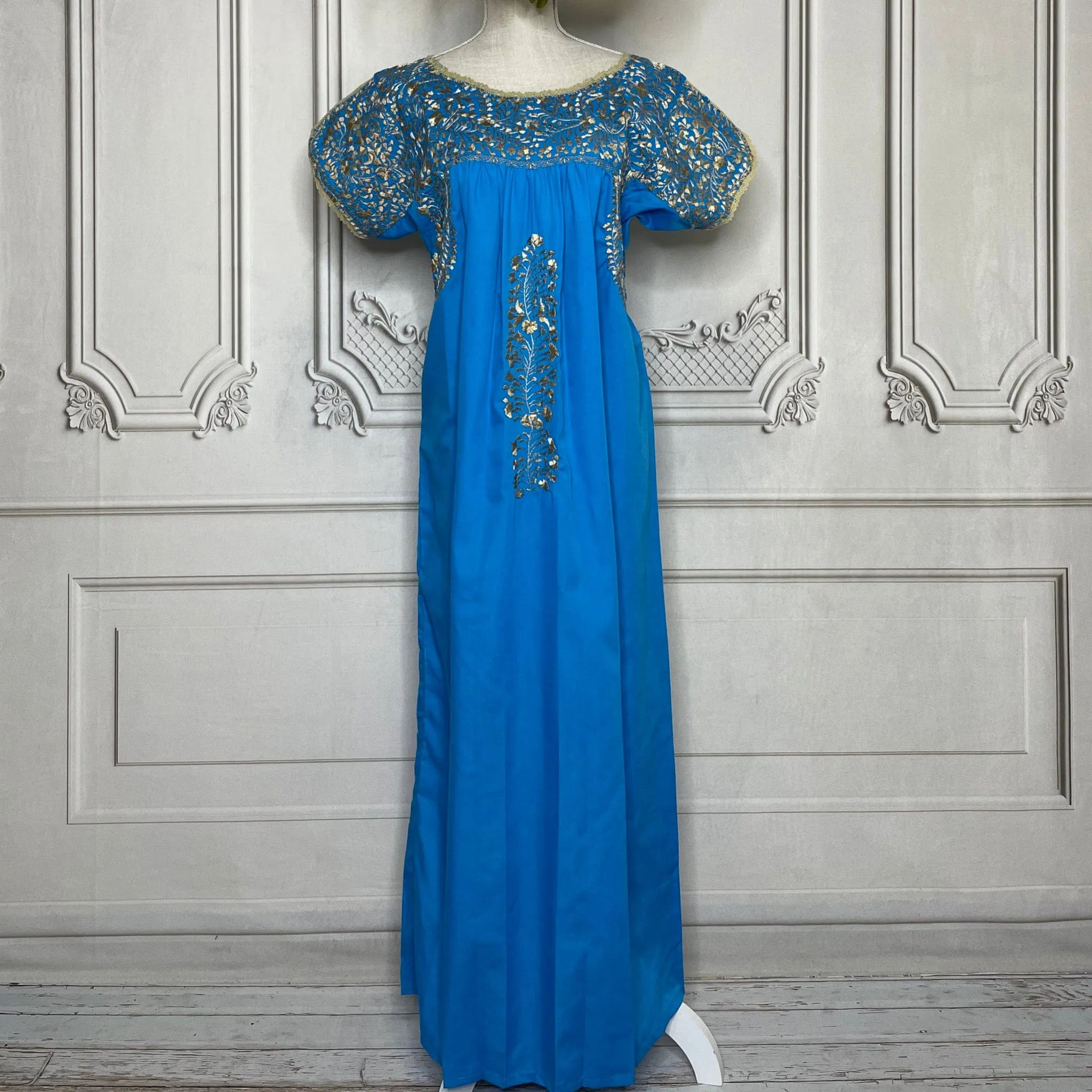 San Antonino Gala Dress - Long Gold