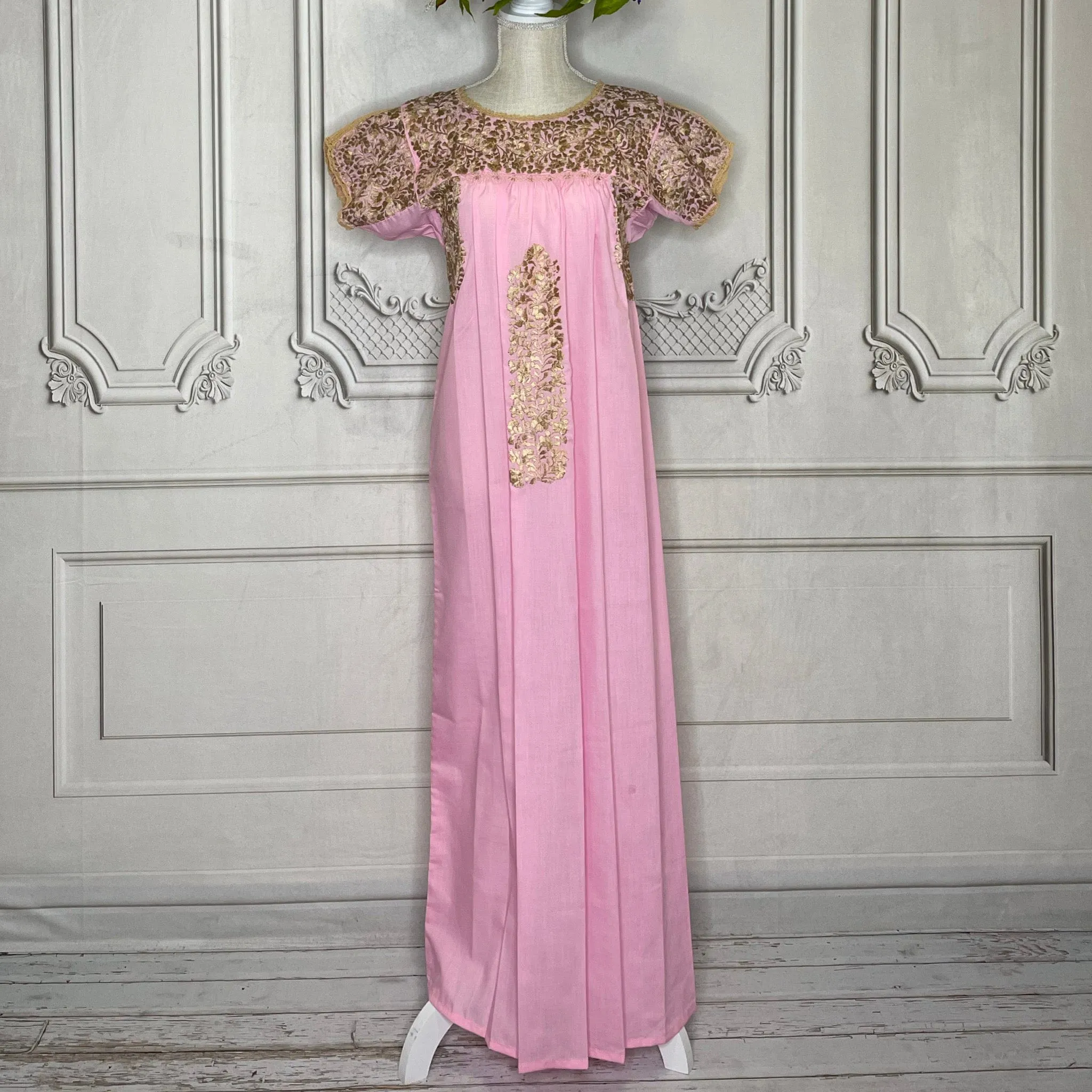 San Antonino Gala Dress - Long Gold