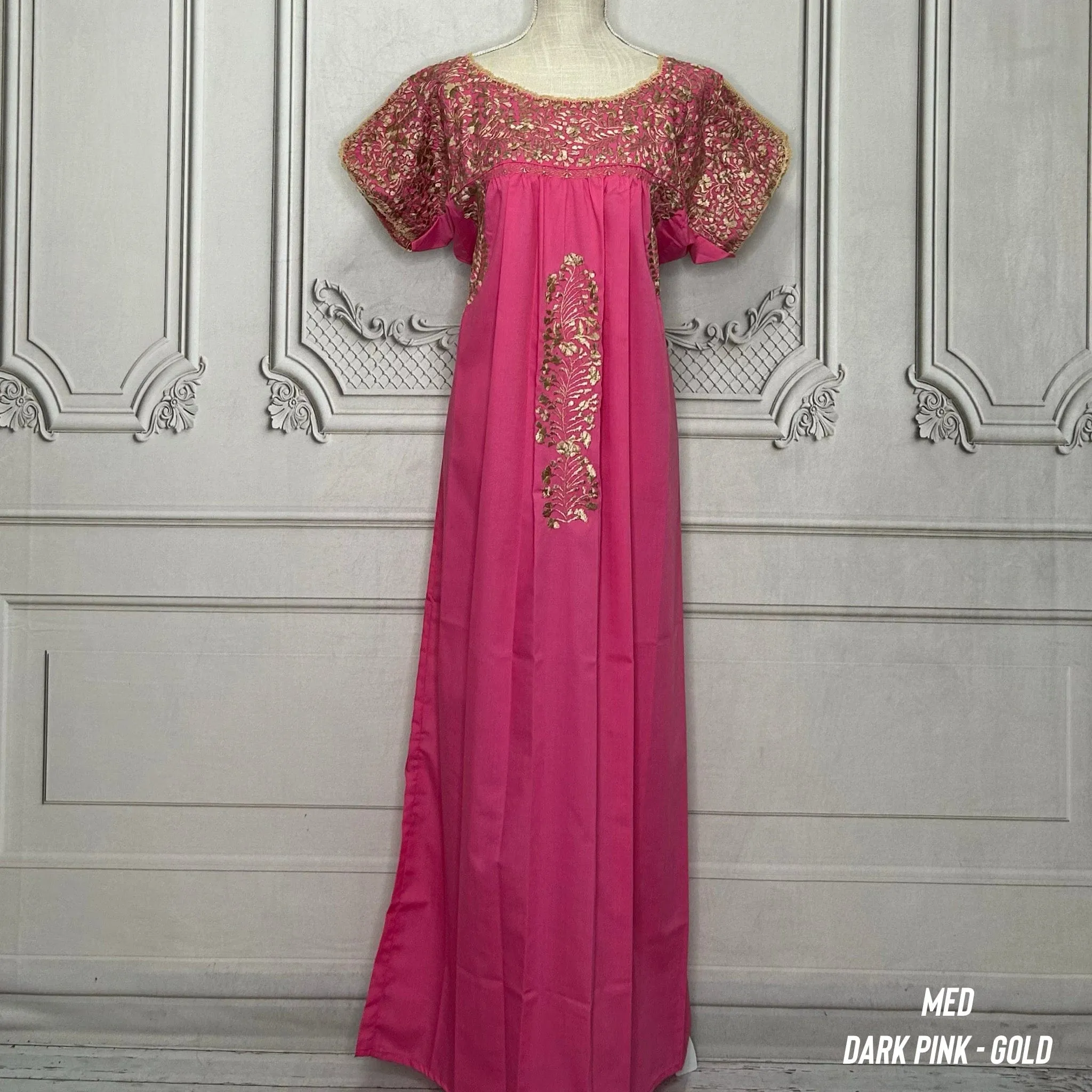 San Antonino Gala Dress - Long Gold