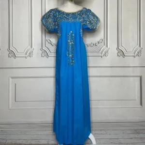San Antonino Gala Dress - Long Gold
