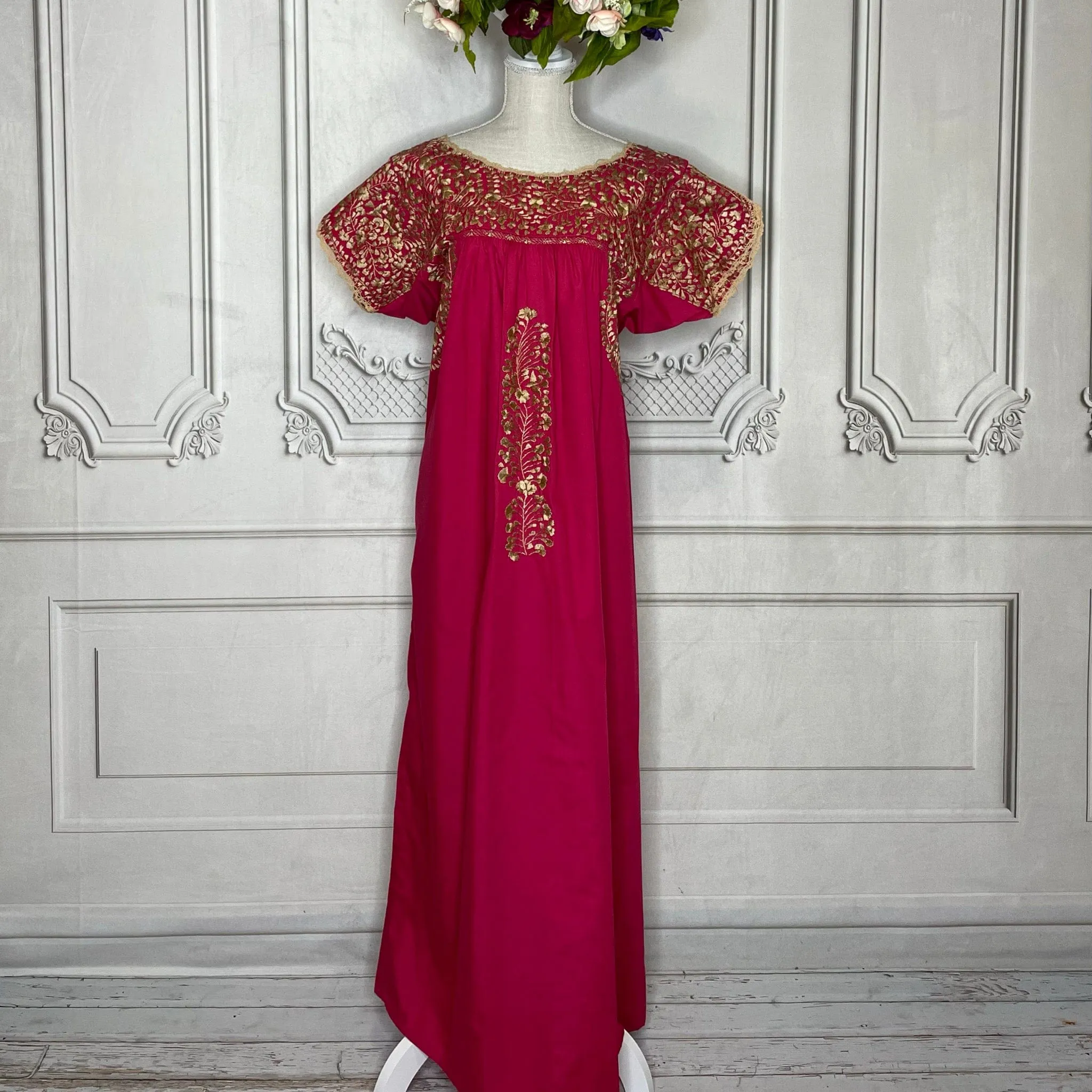 San Antonino Gala Dress - Long Gold