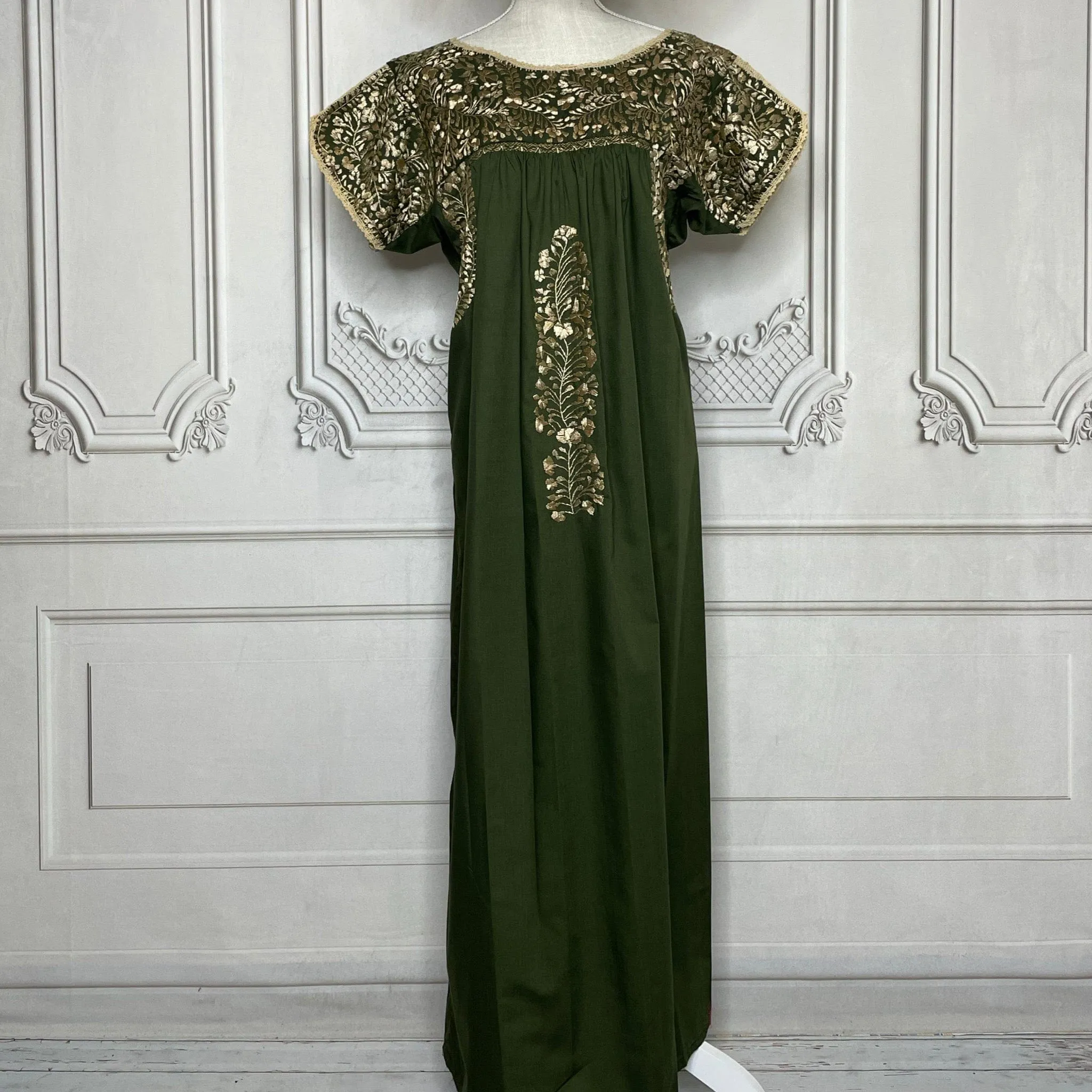 San Antonino Gala Dress - Long Gold