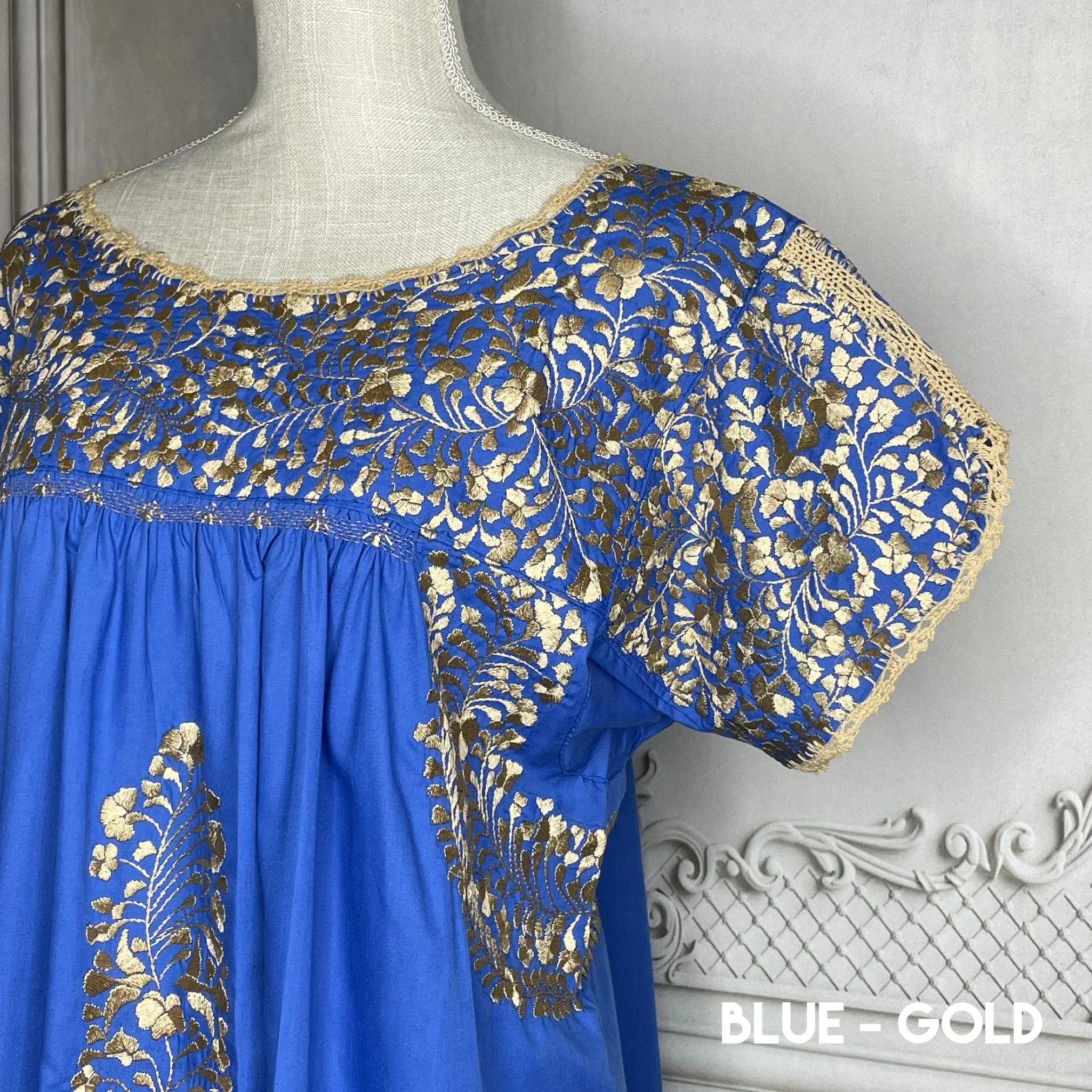 San Antonino Gala Dress - Long Gold