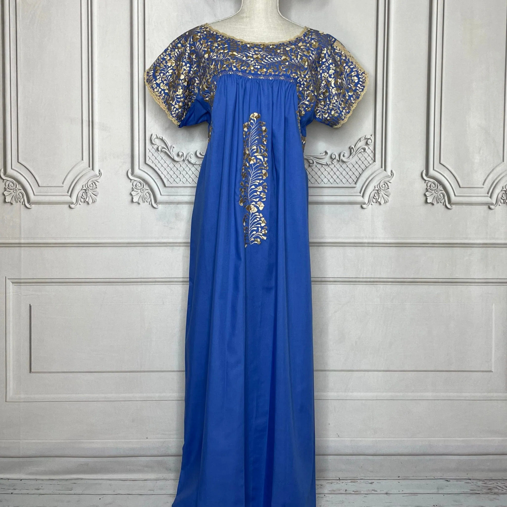 San Antonino Gala Dress - Long Gold