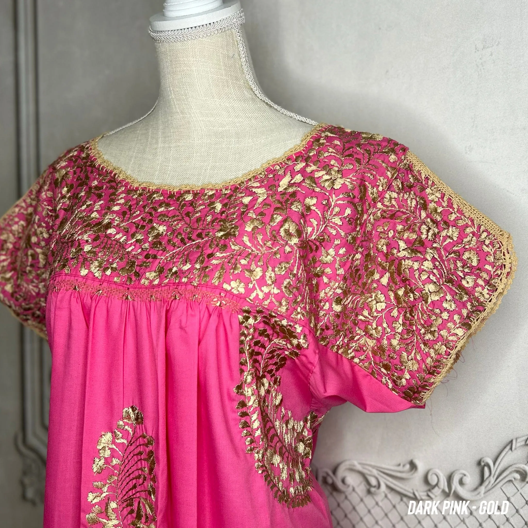 San Antonino Gala Dress - Long Gold
