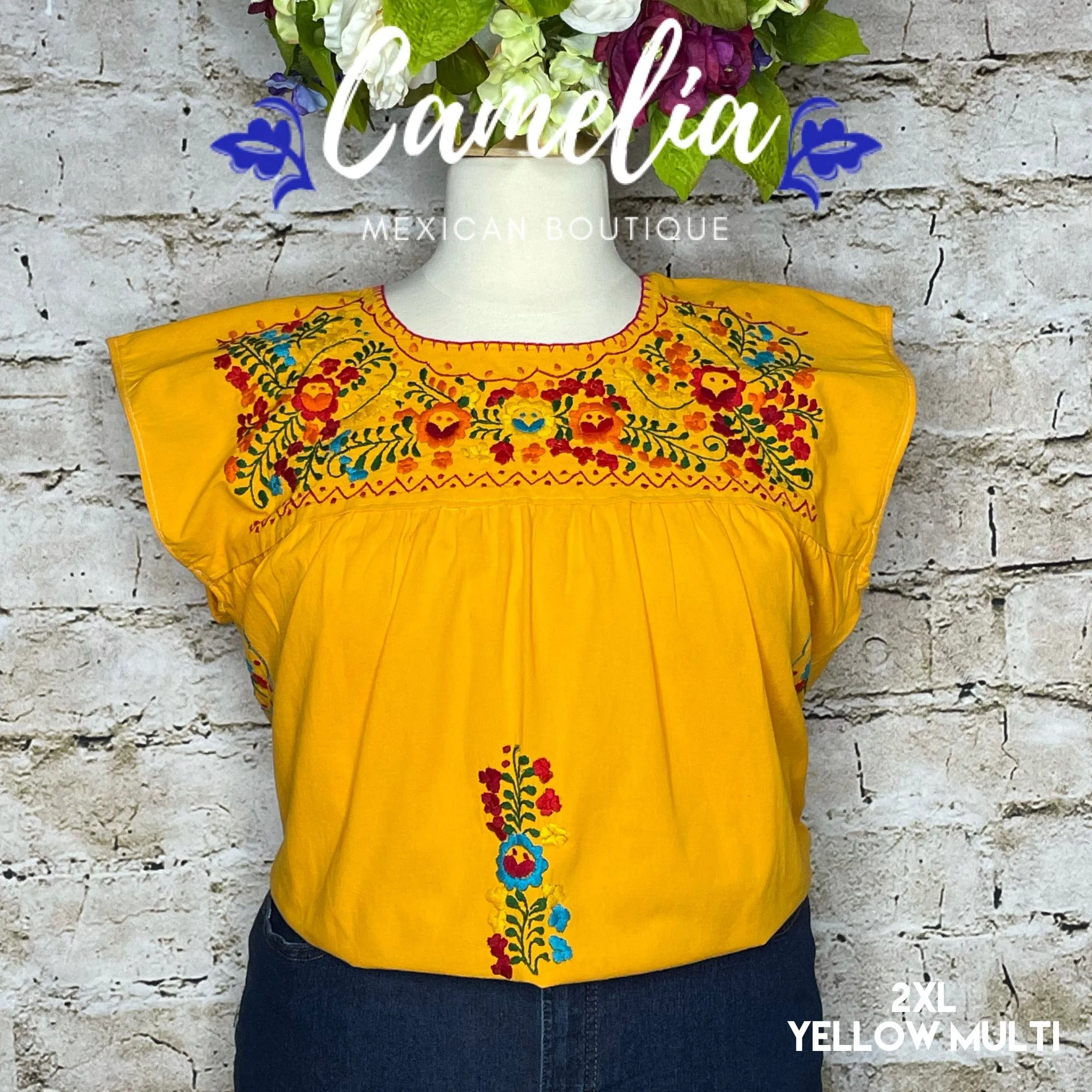 San Antonino Sleeveless Blouse - Multi