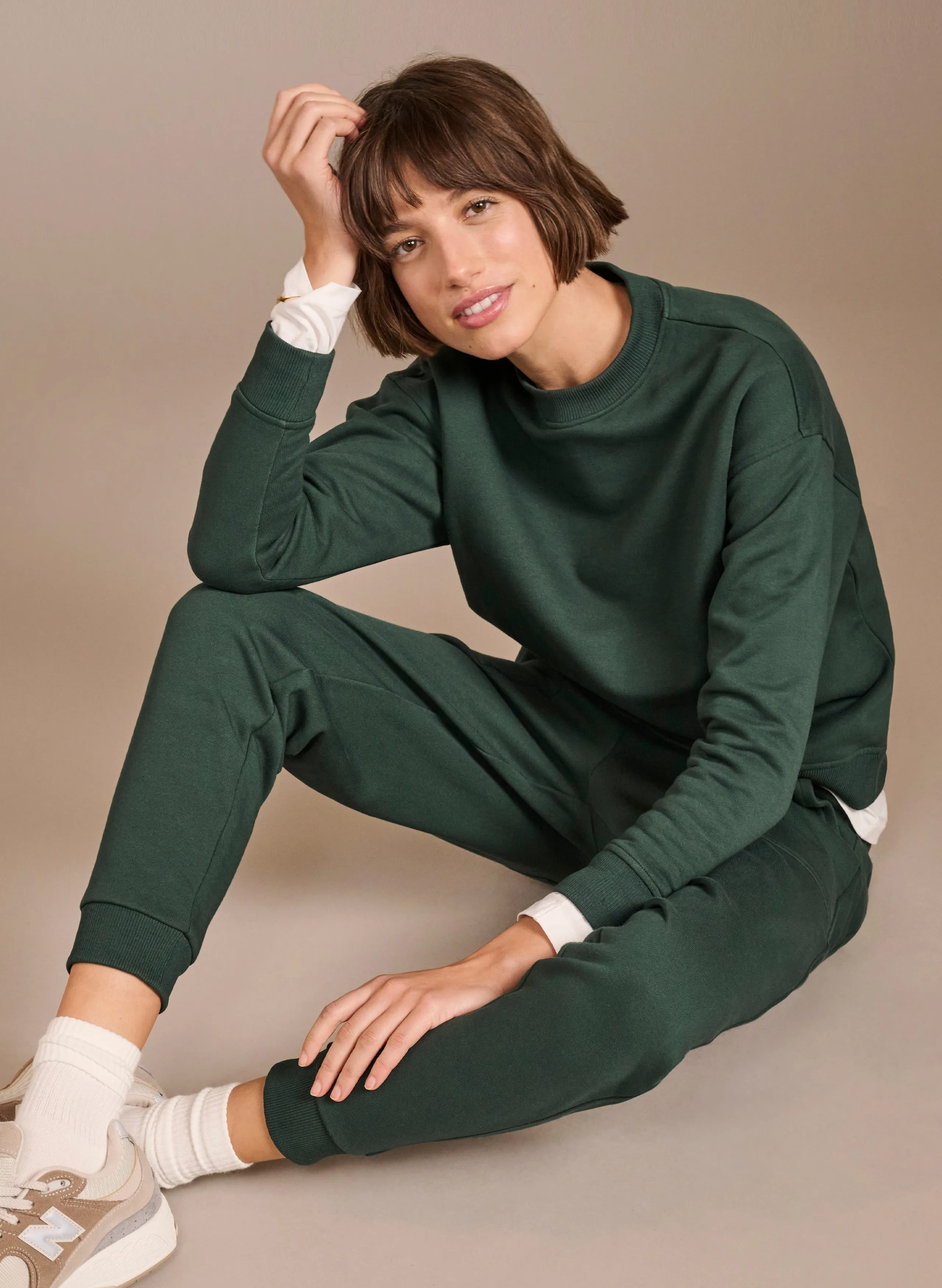Sandra Organic Cotton & Kapok Blend Joggers