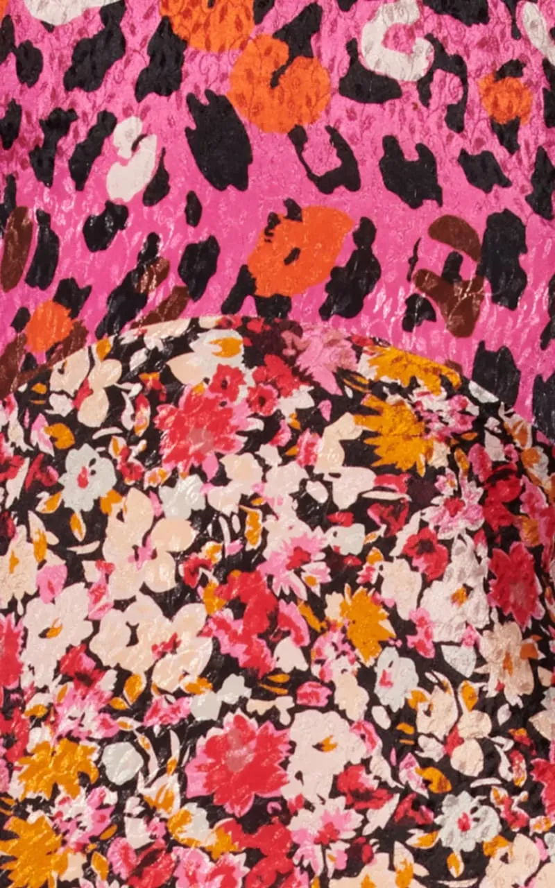 Saylor NYC - Delphine Animal Dress