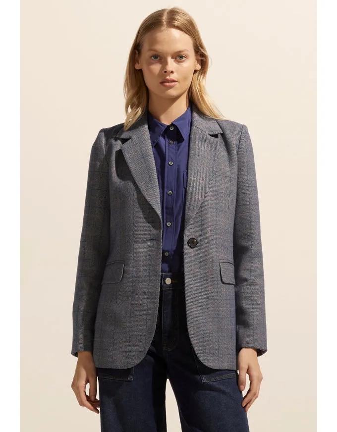 Scout Jacket Sapphire Check