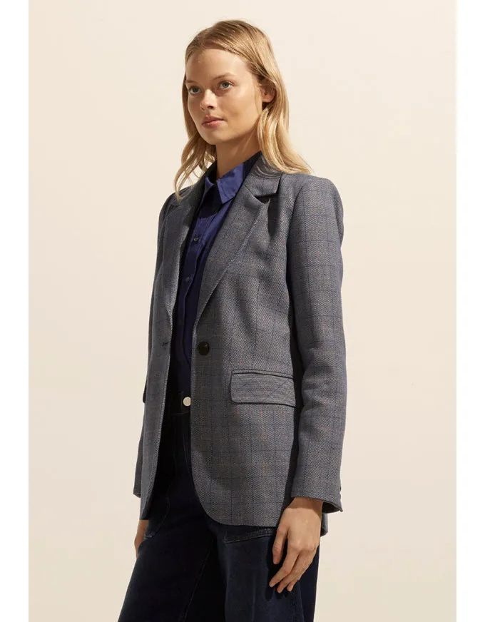 Scout Jacket Sapphire Check