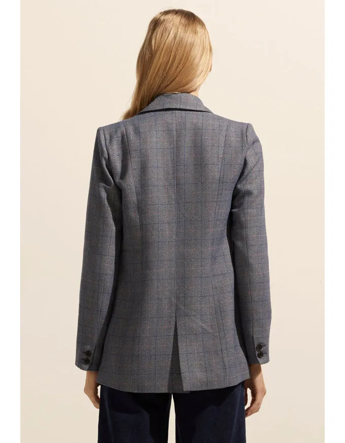 Scout Jacket Sapphire Check